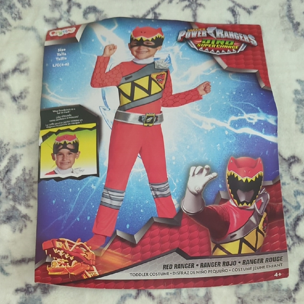 Power Ranger Red and Black Kids Costume